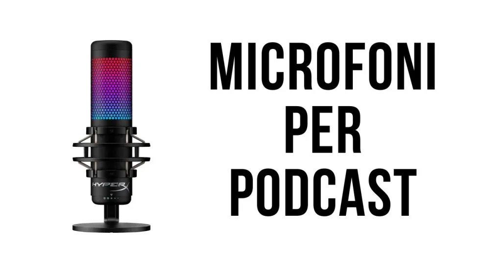 microfoni per podcast