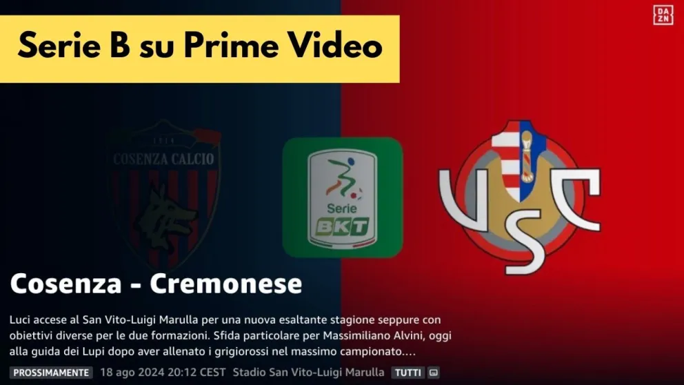 serie b prime video