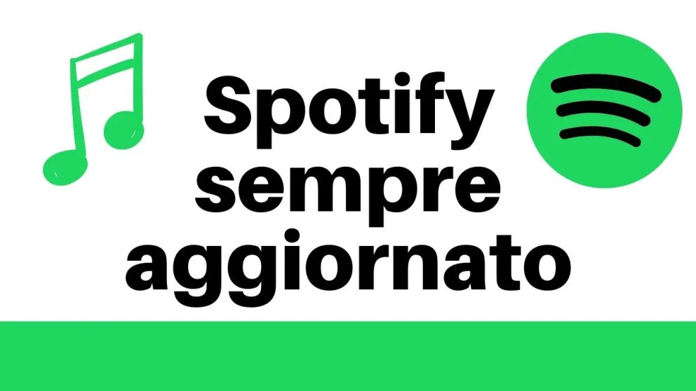 spotify sempre aggiornato