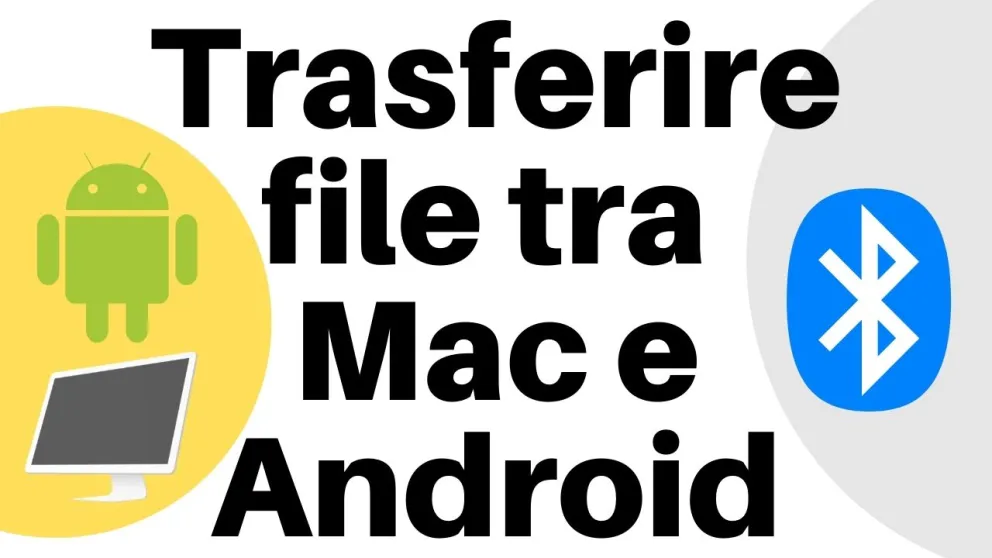 trasferire file mac android